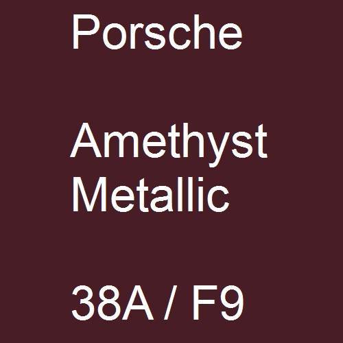 Porsche, Amethyst Metallic, 38A / F9.